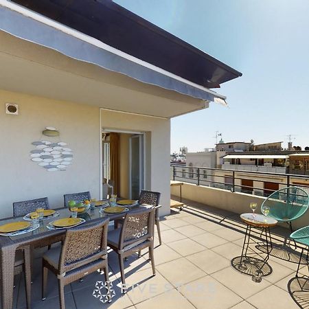 Luxury Beach Five Stars Holiday House Niza Exterior foto