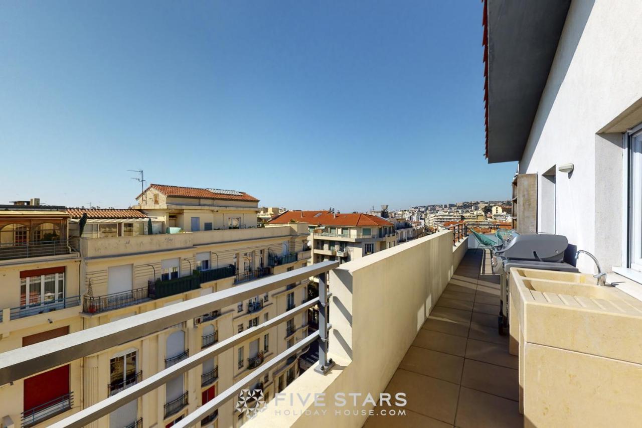 Luxury Beach Five Stars Holiday House Niza Exterior foto